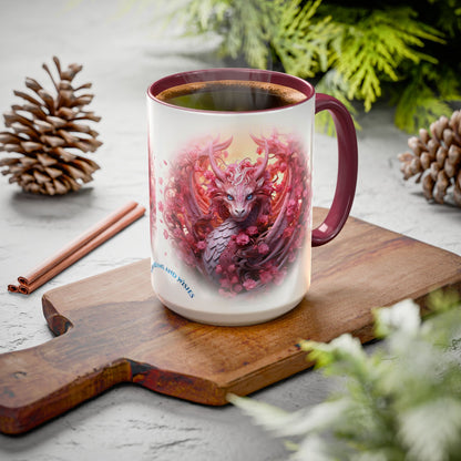 🌸🐉 Dragon Miria Mug – Blossom & Blaze Edition
