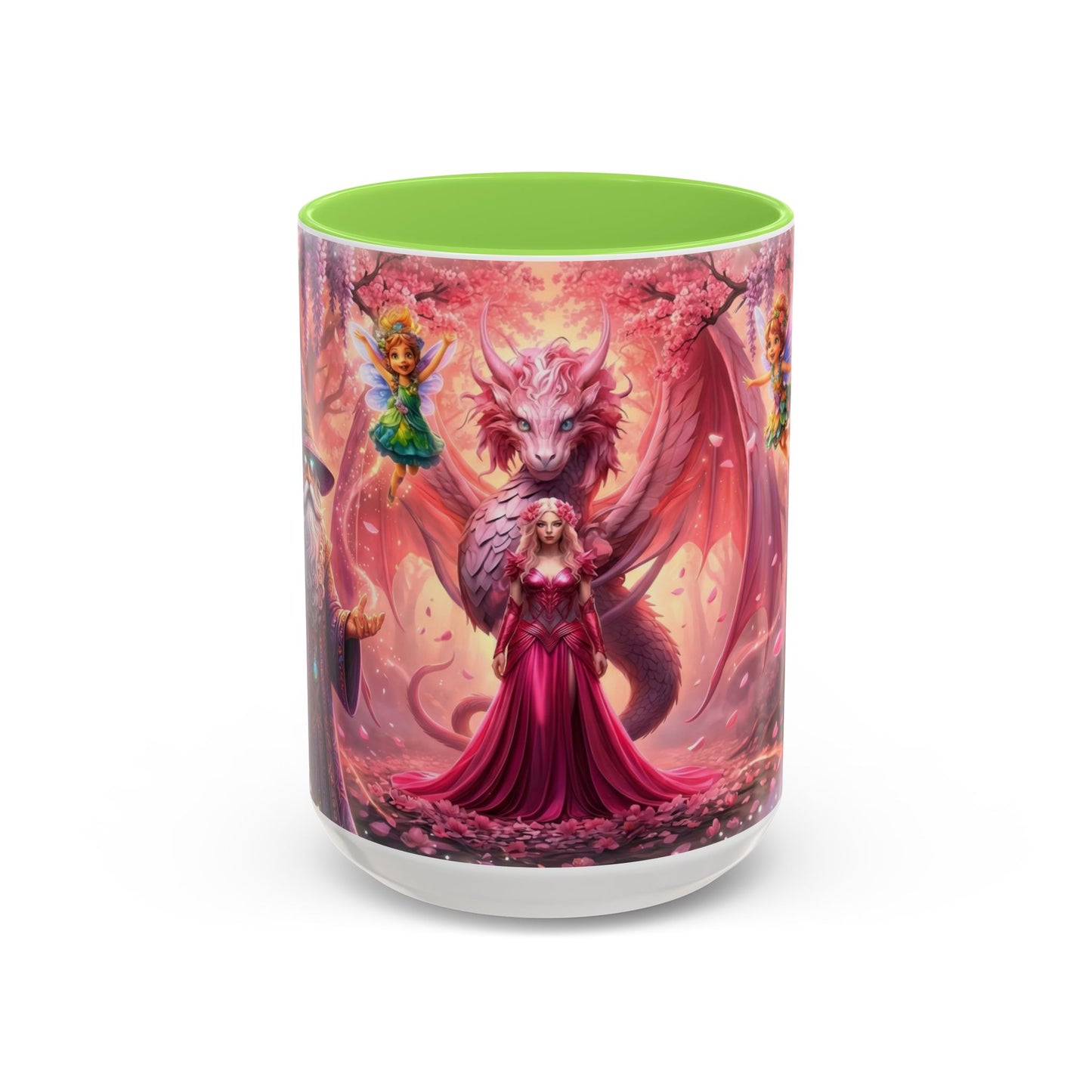 🧙‍♂️🌸🧚Vibeon, Miria & The Fairy Trio Mug 15oz