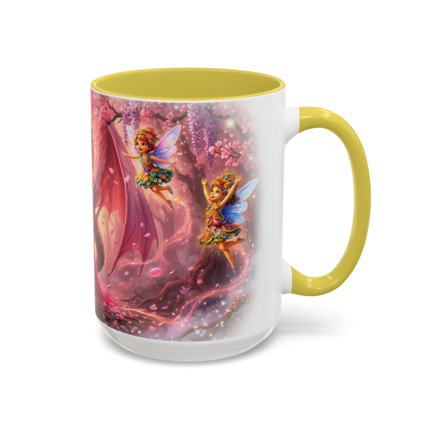 🧙‍♂️🌸🧚Vibeon, Miria & The Fairy Trio Mug 15oz