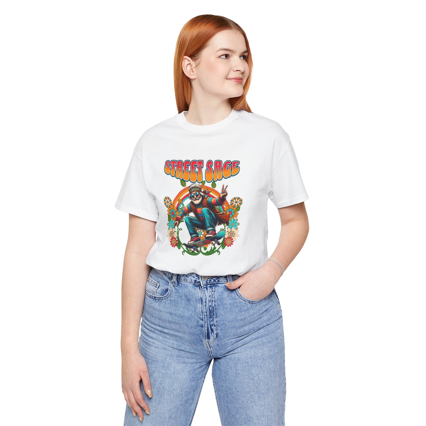 🛹🌼Street Sage Retro Groove Tee🌈✌️