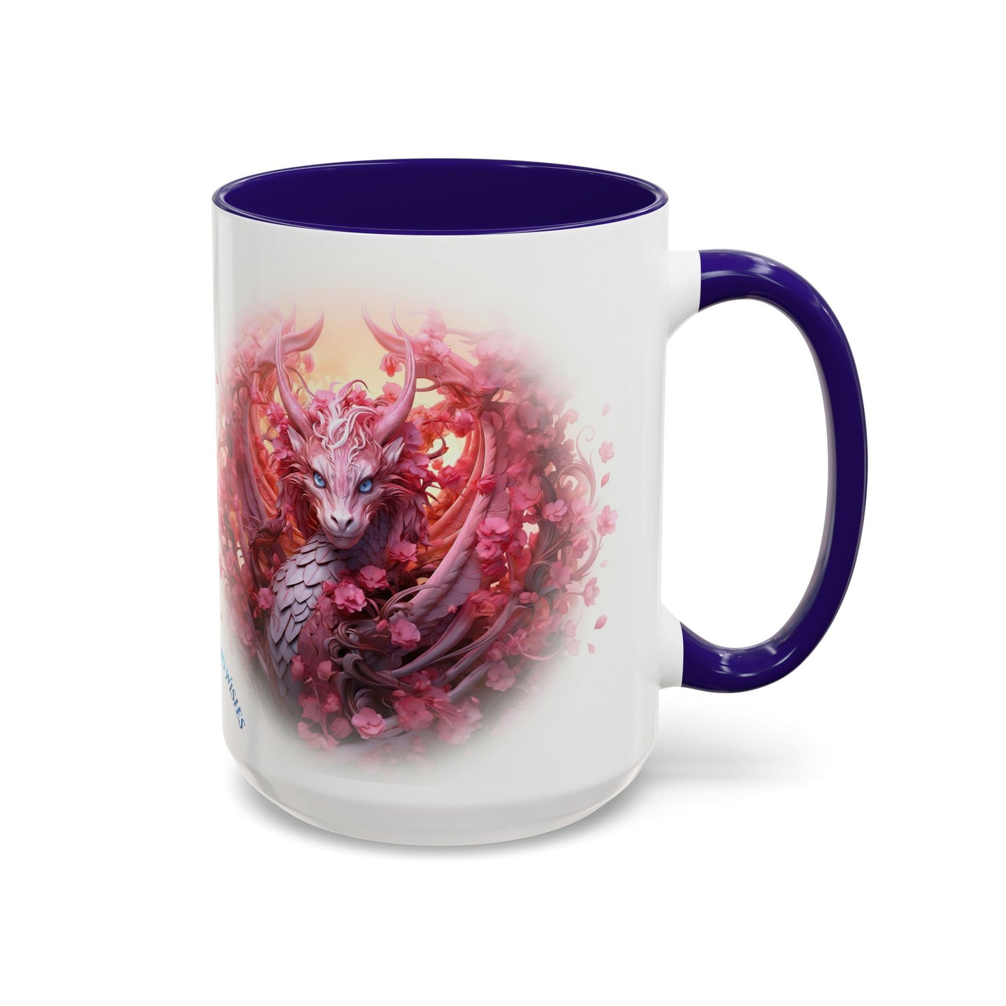 🌸🐉 Dragon Miria Mug – Blossom & Blaze Edition 15oz