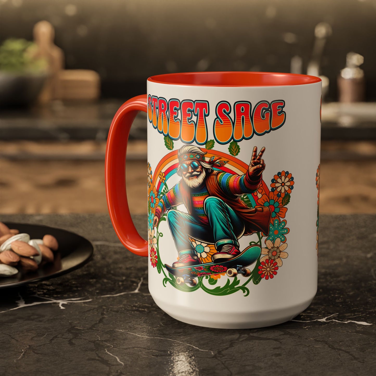 🌈Street Sage Retro Skater Mug