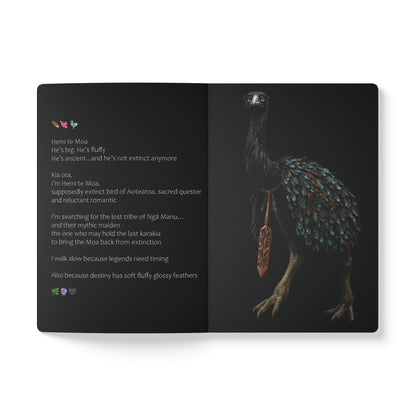 🐓✨ Hemi te Moa Notebook and Journal ✨🐾