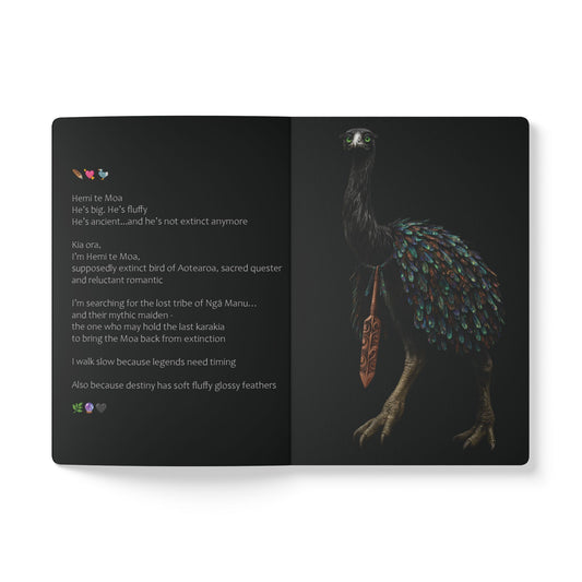 🐓✨ Hemi te Moa Notebook and Journal ✨🐾