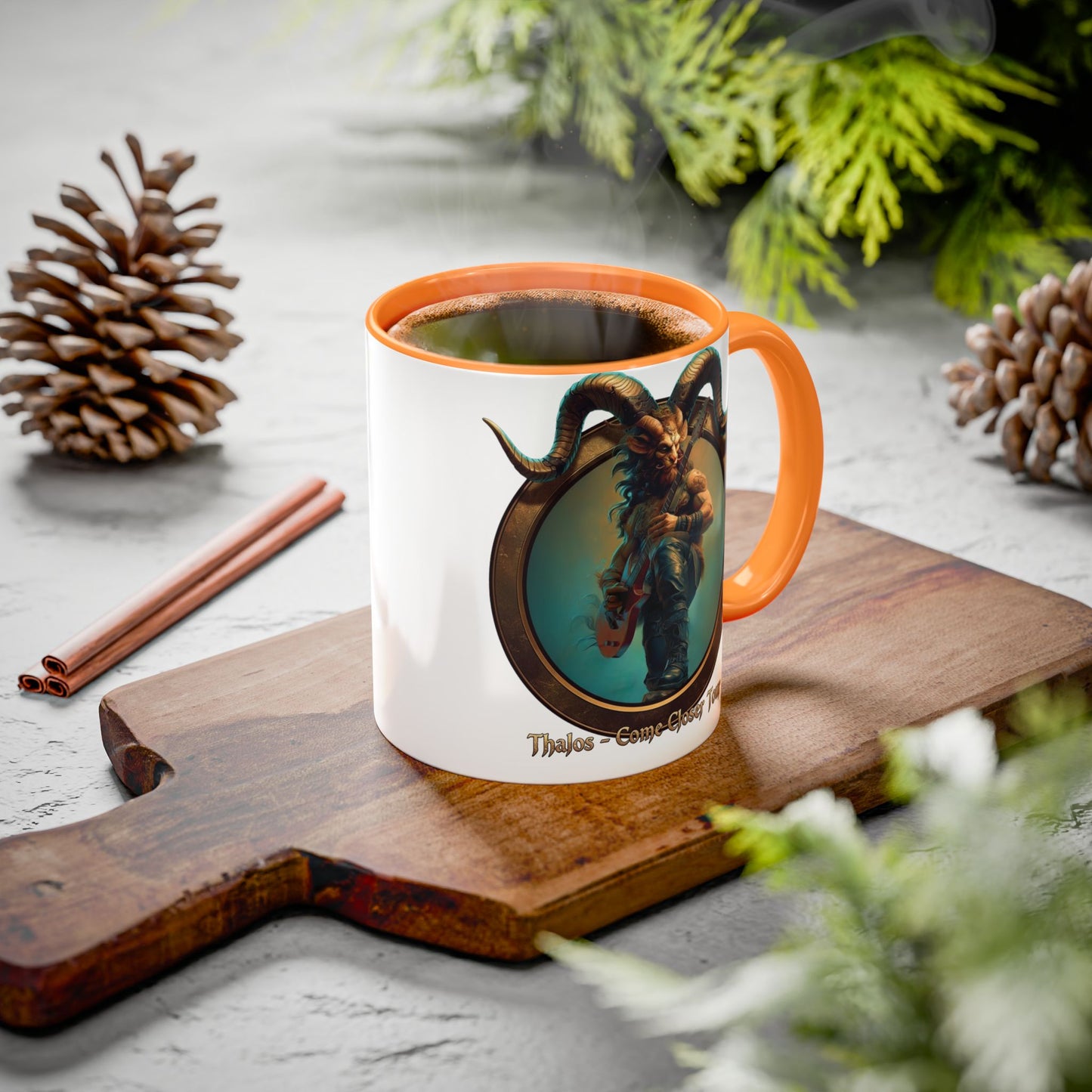 Thalos - Come Closer Tour Mug - official drinking vessel of the shirtless fae-rock demigod himself