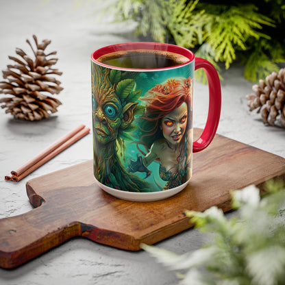 Fantasy Character Coffee Mug – Thalos, Morrowood & Asiren | Magical Realm Ceramic Mug (11oz / 15oz)