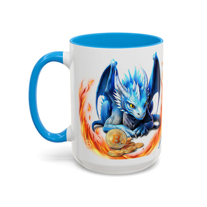🐉💸 BitFyre Mug – Stackin’ Sats, Breathin’ Fire Edition 15oz