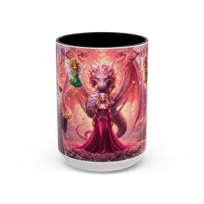 🧙‍♂️🌸🧚Vibeon, Miria & The Fairy Trio Mug 15oz