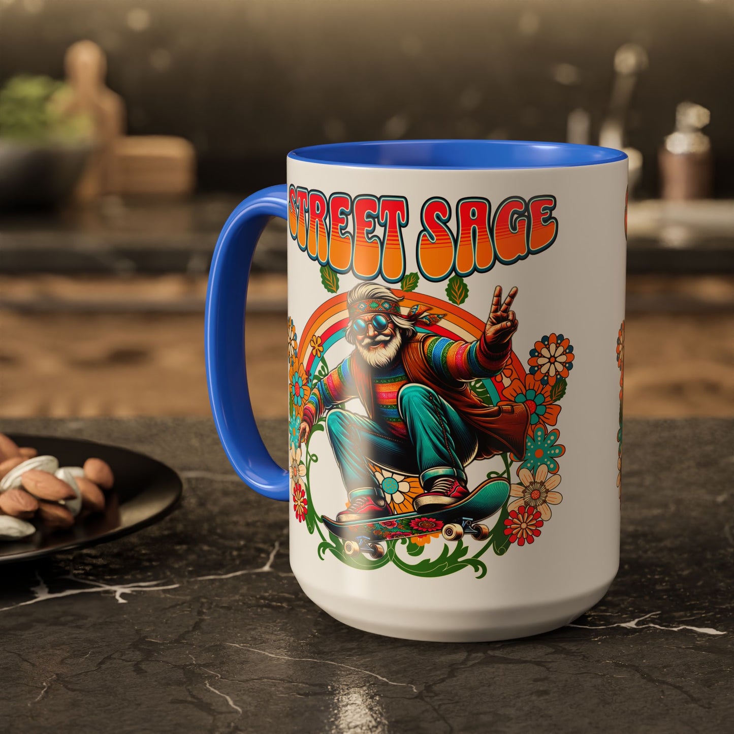 🌈Street Sage Retro Skater Mug