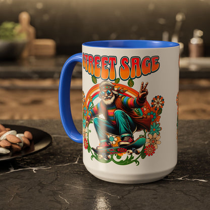 🌈Street Sage Retro Skater Mug