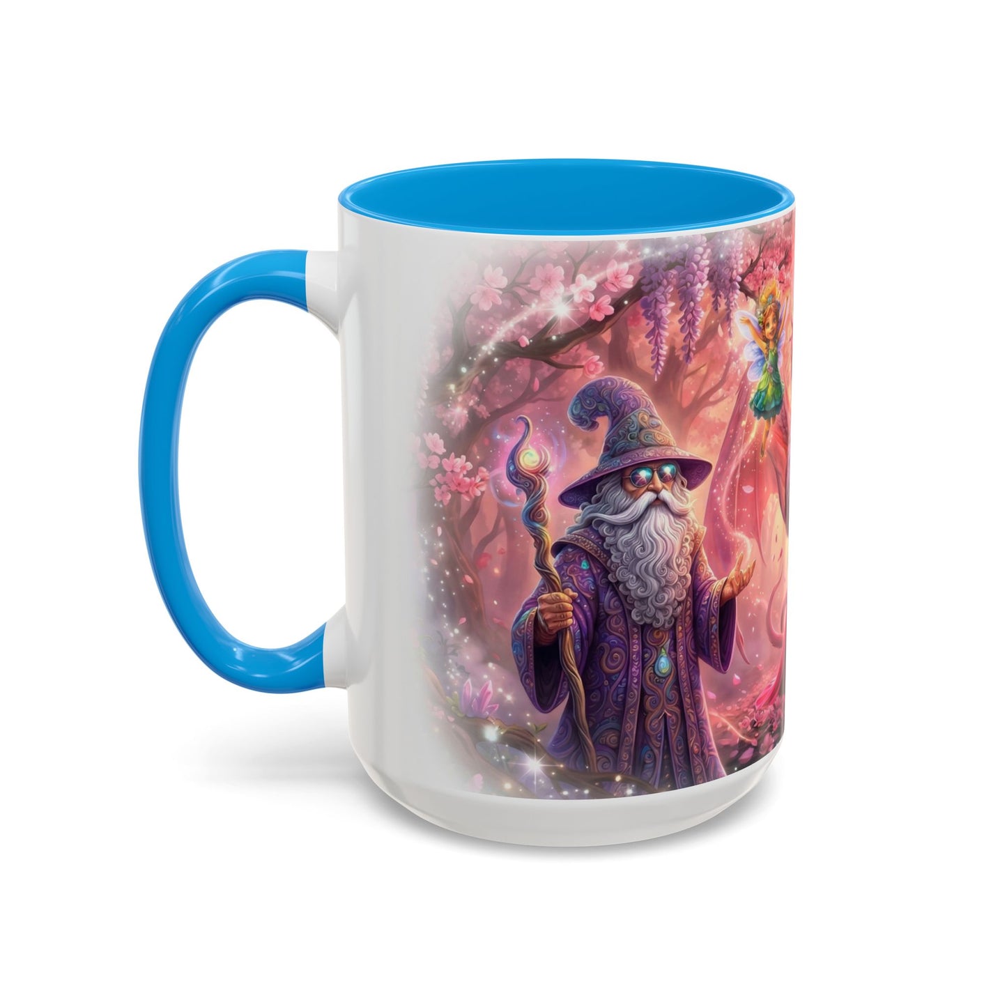 Fantasy Character Coffee Mug – Vibeon, Miria & The Fairies | Magical Realm Ceramic Mug (11oz / 15oz)