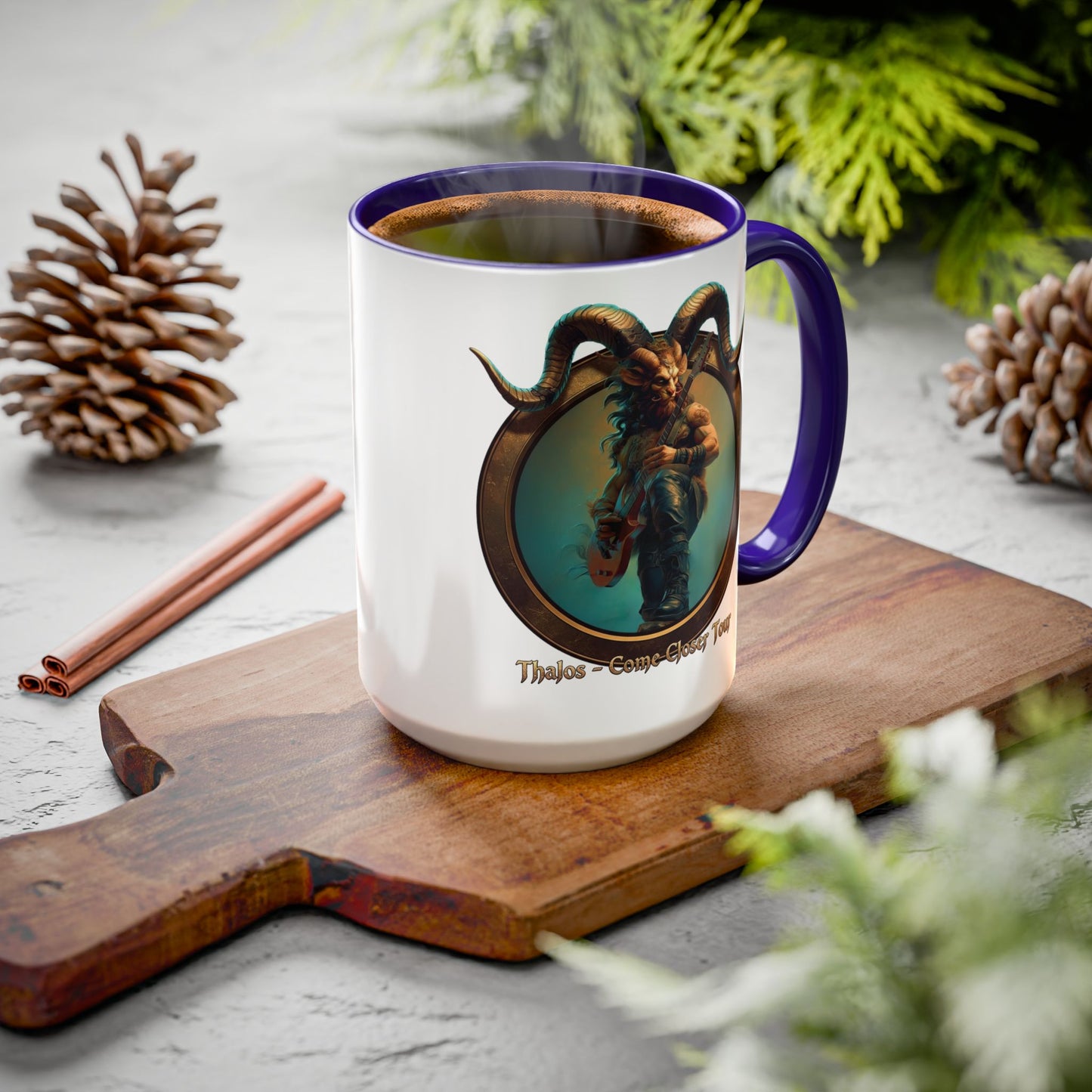 Thalos - Come Closer Tour Mug - official drinking vessel of the shirtless fae-rock demigod himself