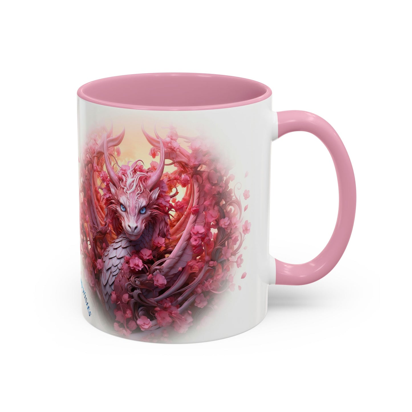 🌸🐉 Dragon Miria Mug – Blossom & Blaze Edition 11oz
