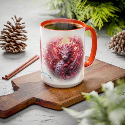 🌸🐉 Dragon Miria Mug – Blossom & Blaze Edition