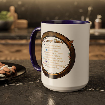 Thalos - Come Closer Tour Mug - official drinking vessel of the shirtless fae-rock demigod himself