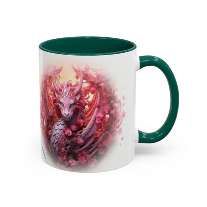 🌸🐉 Dragon Miria Mug – Blossom & Blaze Edition 11oz