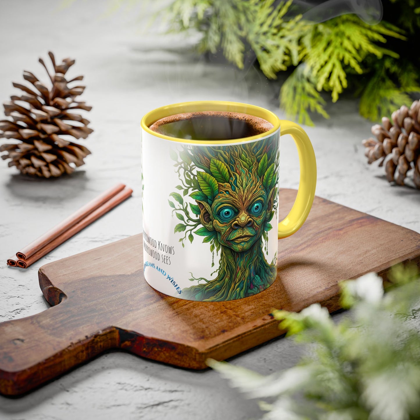 🌳 Morrowood Mug – Knows & Sees Edition