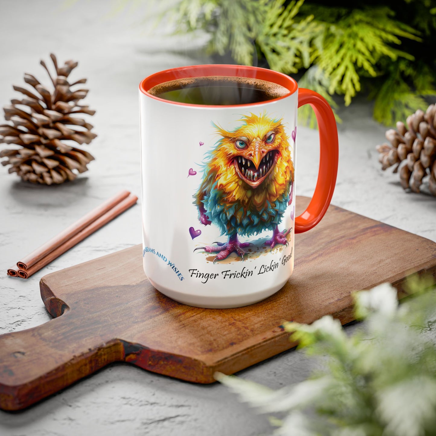 🐣🔥 Finger Frickin’ Lickin' and Soul Huntin’ Mug 15oz