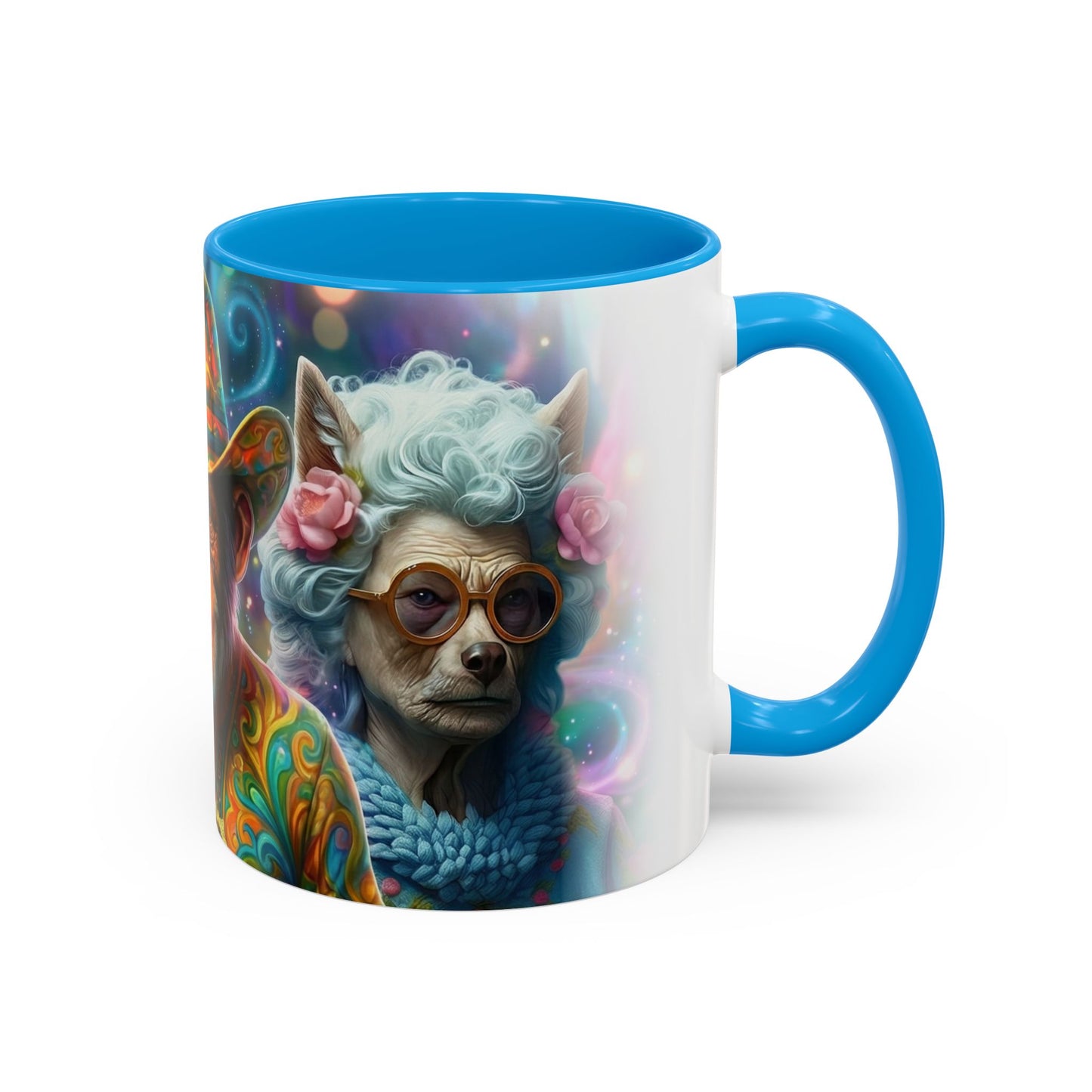 Fantasy Character Coffee Mug – Fifi La Plume, Zen Ryder & Miss Tilly | Magical Realm Ceramic Mug (11oz / 15oz)