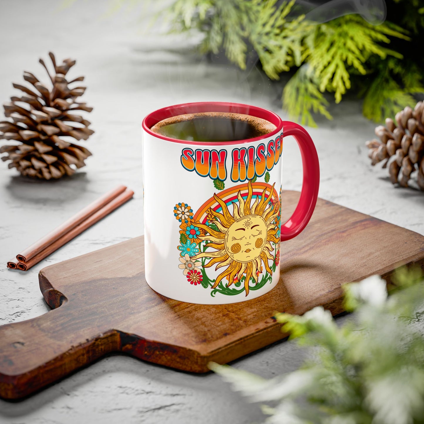 🌞 Sunkissed Retro Sunshine Mug