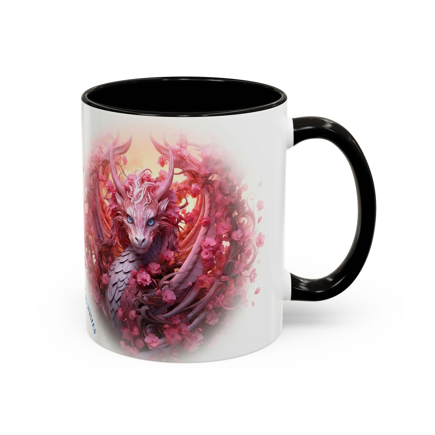 🌸🐉 Dragon Miria Mug – Blossom & Blaze Edition 11oz