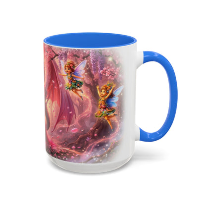 🧙‍♂️🌸🧚Vibeon, Miria & The Fairy Trio Mug 15oz