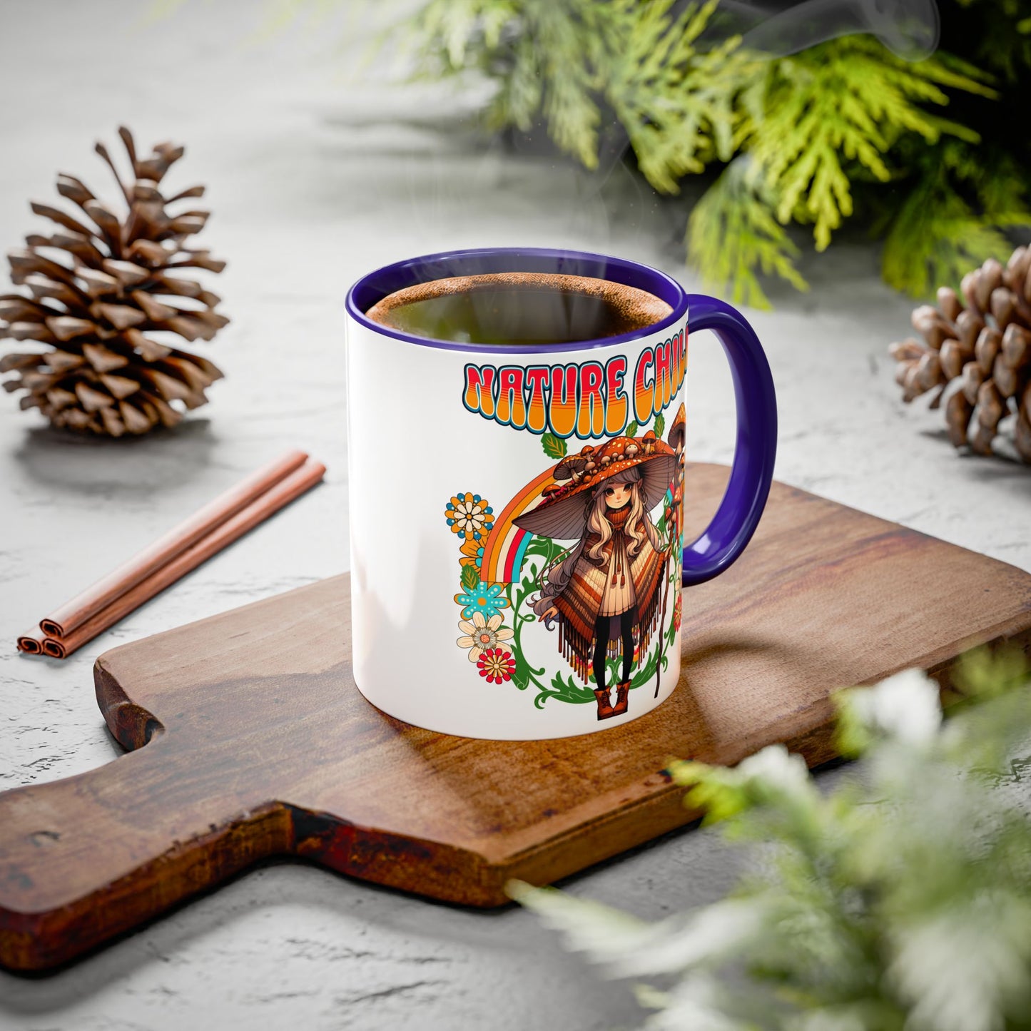 🍄Nature Child Retro Mushroom Mug