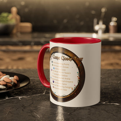 Thalos - Come Closer Tour Mug - official drinking vessel of the shirtless fae-rock demigod himself