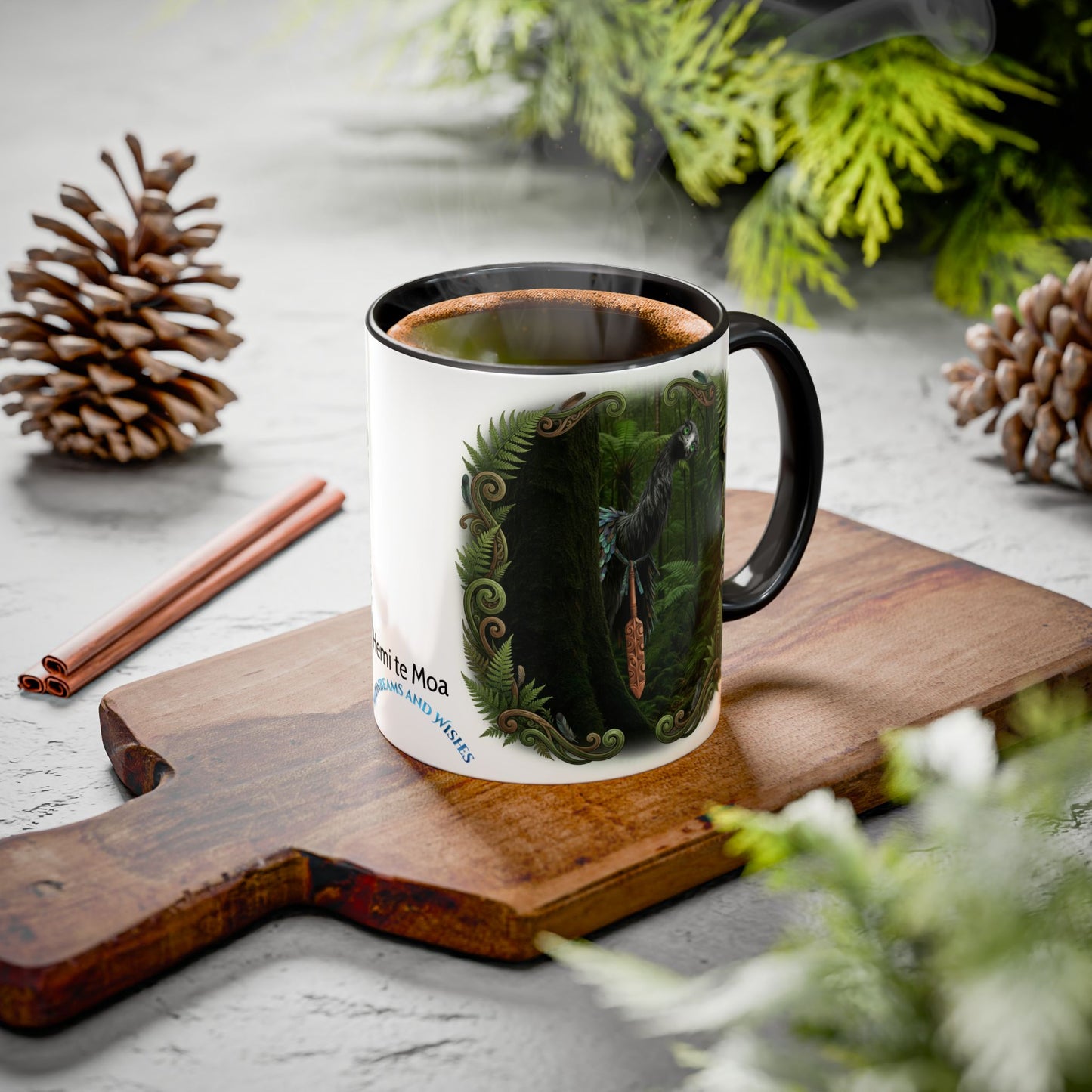 🪶🔥 Hemi te Moa Mug – Straight Outta Extinction Edition 11oz