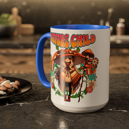 🍄Nature Child Retro Mushroom Mug