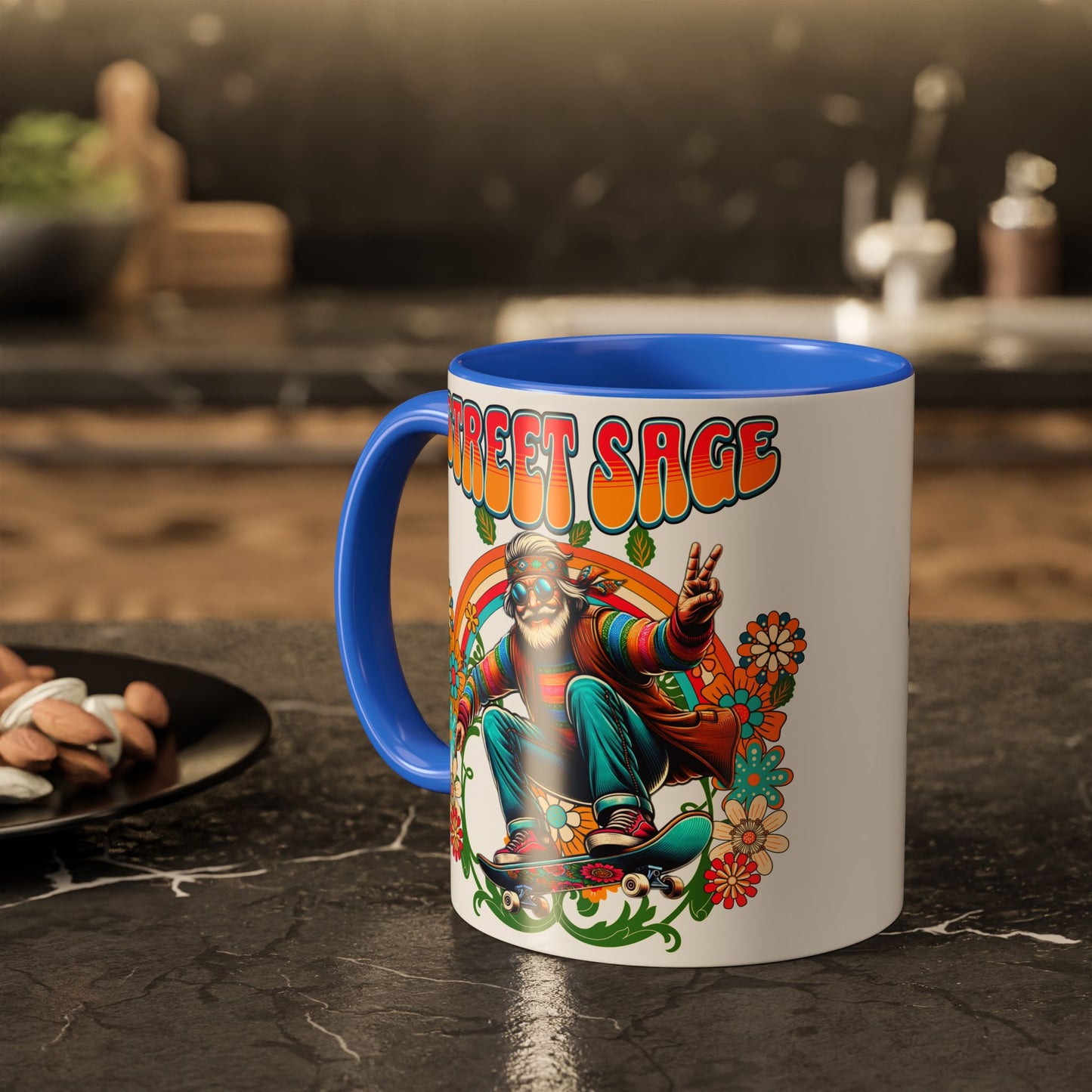 🌈Street Sage Retro Skater Mug