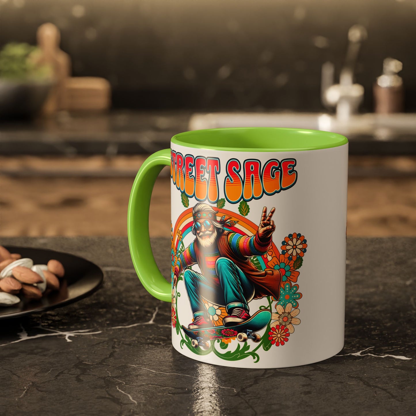 🌈Street Sage Retro Skater Mug