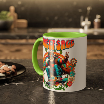 🌈Street Sage Retro Skater Mug