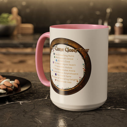 Thalos - Come Closer Tour Mug - official drinking vessel of the shirtless fae-rock demigod himself