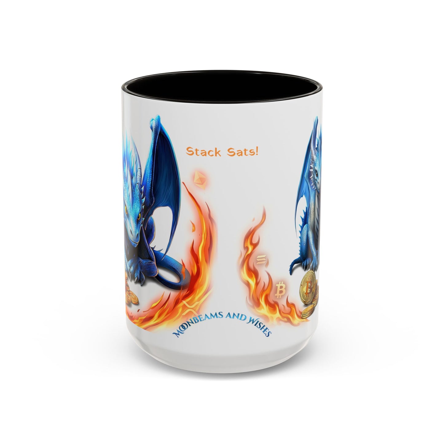 🐉💸 BitFyre Mug – Stackin’ Sats, Breathin’ Fire Edition