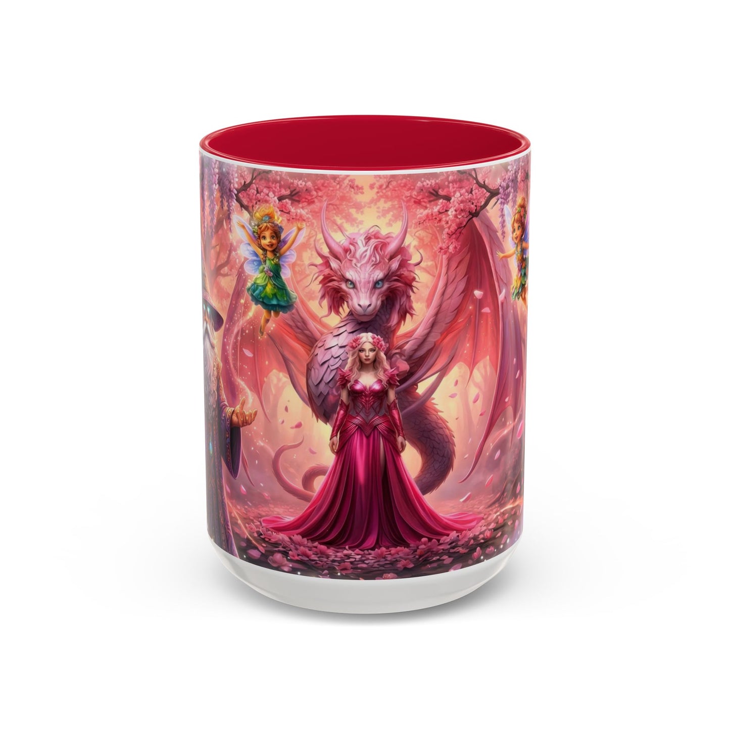 🧙‍♂️🌸🧚Vibeon, Miria & The Fairy Trio Mug 15oz