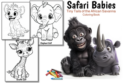 Safari Babies - Tiny Tails of the African Savanna