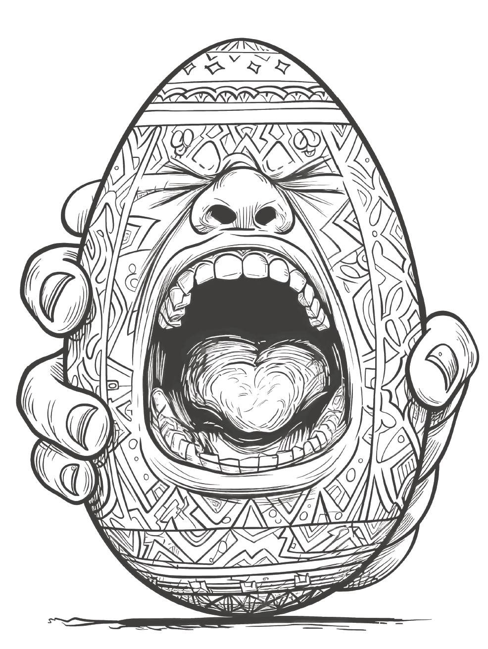 🖤🐰 Fluff meets fear in this twistedly cute coloring book of chaos! 🐰🖤 - Adult Coloring Book