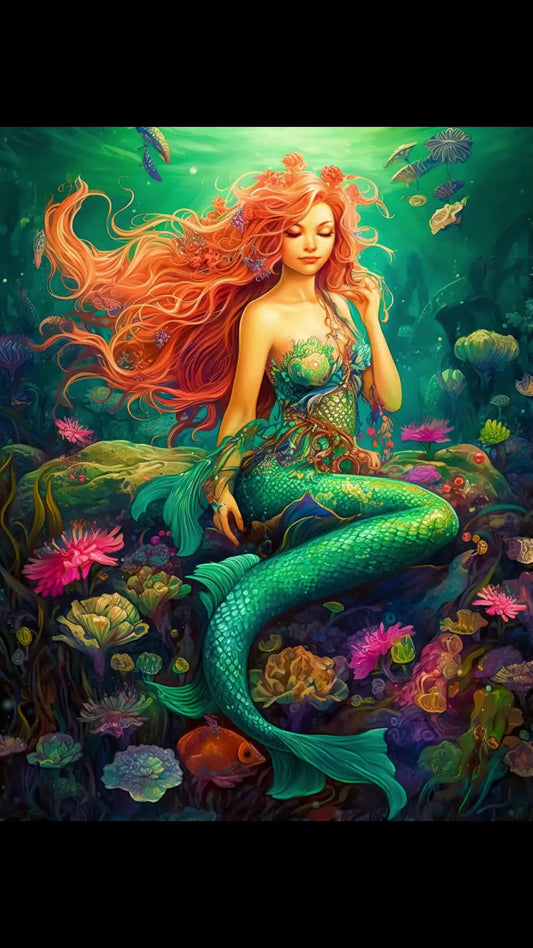 Mermaid Graphic Tee - "Mystic, Harmonic & Divine"